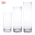 Import wholesale Home decor cheap crystal clear tall cylinder glass flower vase from China