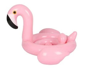 Wholesale Inflatable Pink Flamingo Baby inflatable toys Pool Raft Summer Swim Pool Fun Toys for Kids