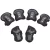 Import Wholesale Kids Knee Elbow Pads Sports Riding Helmet Wrist Guard 6PCS Sports Safety Protector Skate Protective Gear from China
