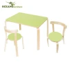 Wholesale kids wooden furniture table and chair set