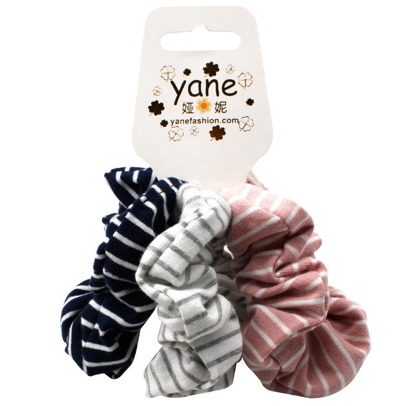 Wholesale new material scrunchie set customize hair scrunchies for hair