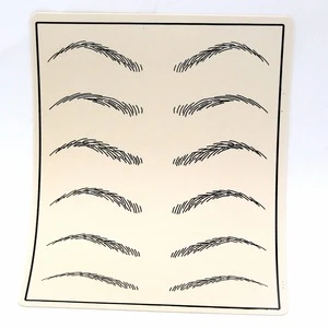 Wholesale Permanent Makeup Tattoo Accessories Practice Skin For Eyebrow