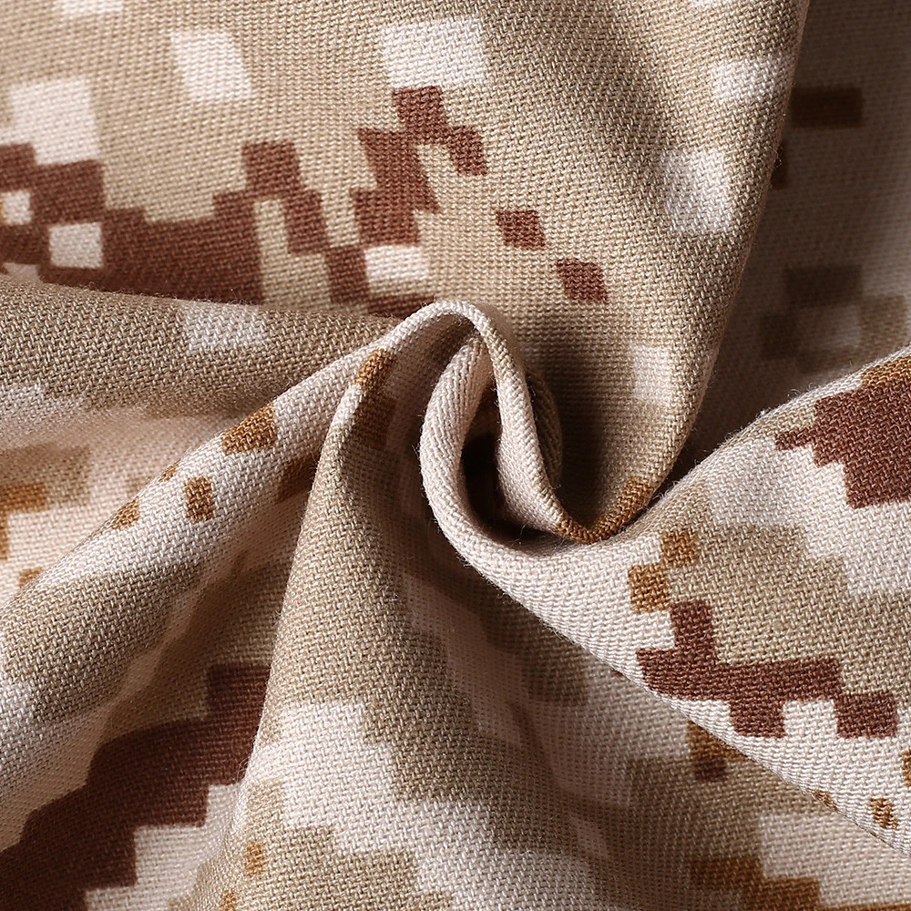 Wholesale Polyester Cotton Digital Military Camouflage Fabric
