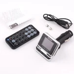 Wholesale Price for Blue tooth MP3 Player FM12B Wireless FM Transmitter LCD Screen Car Kit FM12B 1.2 Inch LED Bluetooth Car Kit