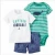 Import Wholesale Price High Quality Baby Boy Summer Cotton Romper Set Infant Clothing 3pcs Bodysuit Pant Set from China