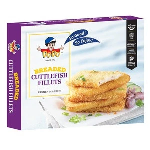 Wholesale Singapore Food DODO Breaded Cuttlefish Fillets