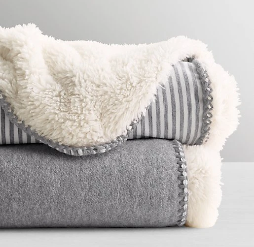 Wholesale Super Cheap Soft Solid Plush Throw Sherpa Fleece Blanket