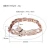 Import Wholesale woman luxury jewellery charm gold bracelet custom hand chain from China