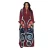 Import wholesale women dress Bohemian dress with butterfly print long sleeved casual dress from China