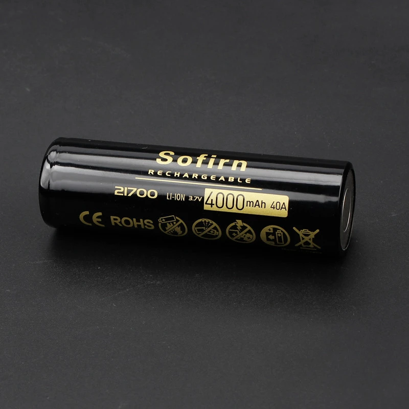 Wholesales 21700 Battery 5C  Discharge rechargeable li-ion Lithium 4000mAh 21700 battery cell
