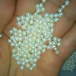 wholesales DIY BEADS,4-4.5 mm AAA  high luster perfect round 100% nature freshwater pearl with half or no hole