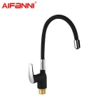 Widely Used Hot Sales Single lever flexible swan kitchen faucet straight into with straight head,Gold Pickaxe-Grey