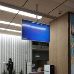 WIFI LCD Screen Advertising Player Hanging Double Ultrathin screen