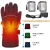Import Winter Waterproof Rechargeable Battery Electrical Ski Motorcycle Heated Glove from China