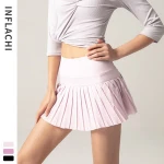 Women's skirts 2020 fashionable quick dry tennis skirts women fitness running workout clothing yoga wear gym skirts with pocket