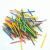 Import wooden color match sticks for kids DIY handle craft kit from China