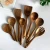 Import wooden cooking kitchen accessories set teak wood cooking utensil set from China