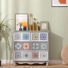 Wooden modern storage cabinet living room cabinet bedroom chest of drawers
