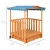 Import WOODEN SANDBOX BENCH WITH CANOPY ROOF COVER - KIDS SAND BOX from China