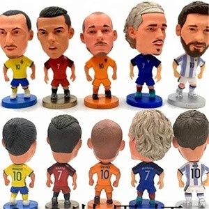 world cup Custom made 3D soccer player action figure/pvc sports action figure toy