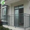 Wrought iron balcony balustrade/indoor stair railing design/staircase handrail