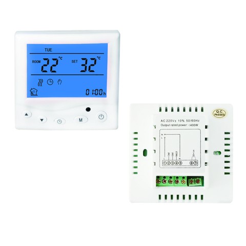 WSK-9E Floor heating thermostat can be applied temperature control electrical valve electrical heating terminal equipment