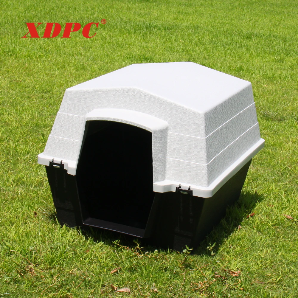 XDB-405 wholesale animal cage waterproof design plastic pet bed house flooring dog kennels cages