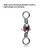 Import XUHANG SW002 round rolling barrel swivel fishing from China