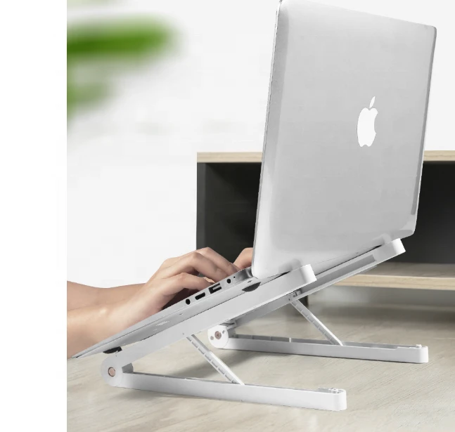 XX-256 Aluminum Alloy Adjustable Laptop Stand Folding Portable for Note book Computer Bracket Lifting Cooling Holder