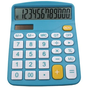 Y-1301 12 digit electronic general purpose calculator solar