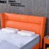 YIME factory direct sales soft double Queen king bed High Quality bedroom genuine leather bed Comfortable soft bed