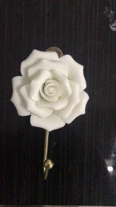 Ywbeyond Ceramic Handmade Flower For Wall Hook Decoration or Flower pot