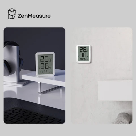 ZenMeasure Bluetooth Thermo-hygrometer LCD Large screen display & Measured environmental comfort