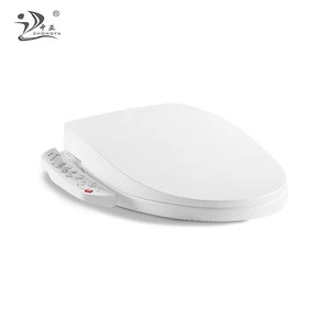 ZHONGYA Electric bidet cover electronic temperature control warm auto close cleaning smart toilet seat