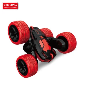zhorya 6ch radio control toys R/C big wheels tumbler Stunt Car free style RC car for kids