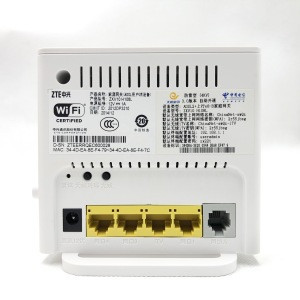 Buy Zte H108l Adsl Modem Adsl Modem150mbps Adsl2+ Modem Router With ...