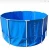 Import Strong Steel Frame Blue Color Aquarium Tarpaulin Fish Pond from China