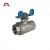 Import stainless steel female thread 2pc ball valve from China