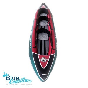 2021 Hot Selling Customized PVC Fabric Fishing Inflatable 2 Person Kayak For Outdoors Activity