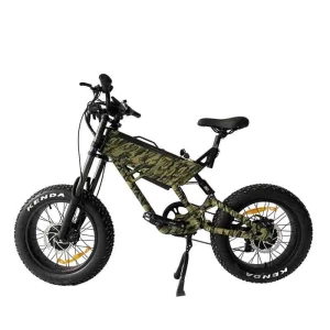 high Quality 1000W*2 Power Ebike Cheap Full Suspension E Bike 24" Dirt Mountain Bicycle Electric Bike