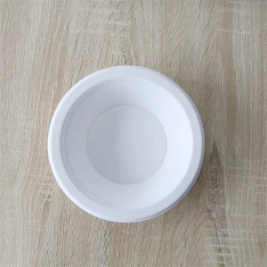 Environmentally friendly fully biodegradable organic food soup bowl