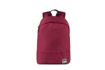 Basic Flat Front Pocket Two Compartments Everyday Casual School Backpack Plain Color Gox Bag 1