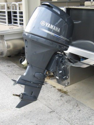 Used Yamaha 90HP 4-Stroke Outboard Motor Engine