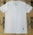Import Men's white solid color half sleeve t-shirt from Bangladesh