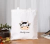 Amazon Youtube hot sell cotton bag shopping bag with custom print