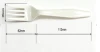 Disposable Large Plastic Fork – PP Food Grade Heavy Duty Fork