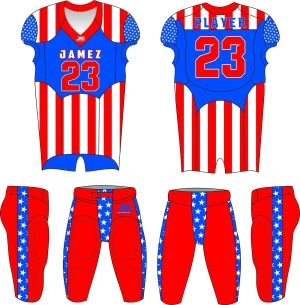 Sublimated American Football Uniforms