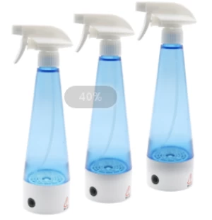 Portable Homemade Refillable Disinfectant Water Making Machine Sodium Hypochlorite Maker Disinfection Mist Spray Bottle