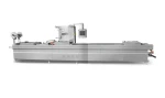 Automatic stretch packaging machine