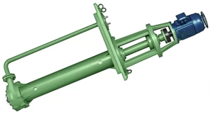 PN series corrosion-resistant vertical slurry pump